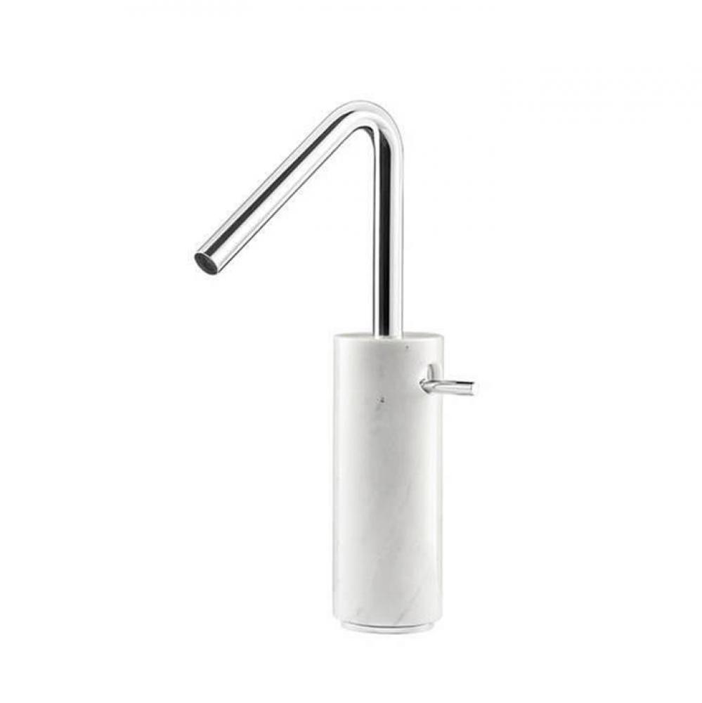 Cl20 Marmo Tall Single-Hole Lav Faucet-White