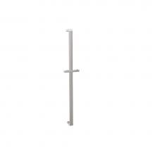 Aquabrass ABSC12696PC - 12696 Square Shower Rail Only With Slider