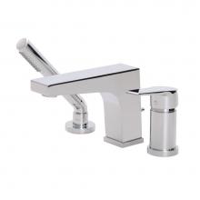 Aquabrass ABFB17013PC - 17013 Metro 3 Pce Tub Filler Faucet - Pressure Balance