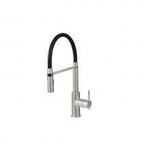 Aquabrass ABFK3745NPC - 3745N Zest Nero Pull-Down Spray Kitchen Faucet