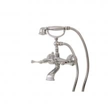 Aquabrass ABFB07304PC - 7304 Regency Wallmount Cradle Tub Filler With Handshower