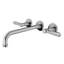 Aquabrass ABFC83529PC - 83529 Vittorio Wallmount 8Cc Lav. Faucet - Trim Only