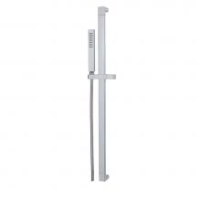 Aquabrass ABSC12794PC - 12794 Complete Square Shower Rail - 1 Function