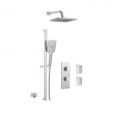 Aquabrass ABSZSFU06PC - Sfu05 Shower Faucet - 3 Way Shared