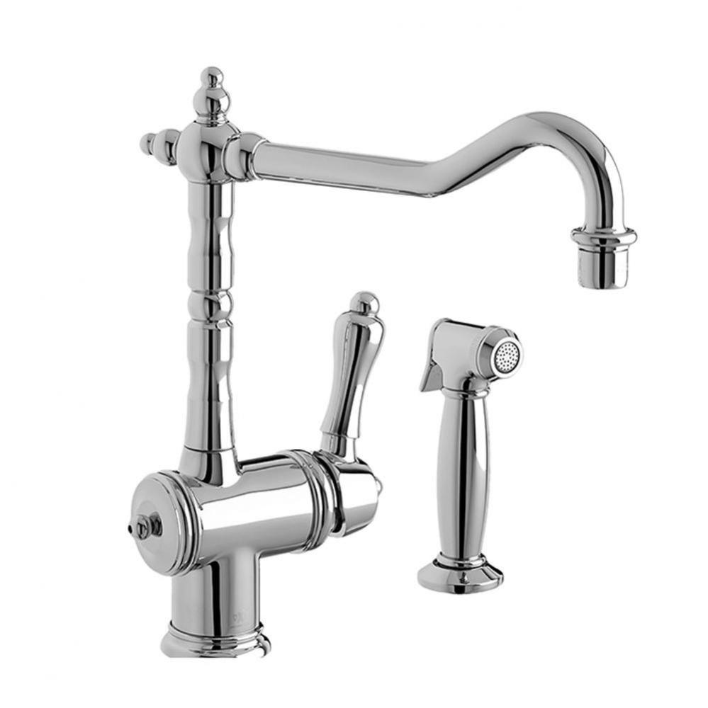 Kitchen Faucet With Side Spray