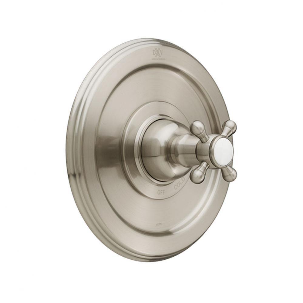 Ashbee Cross Pb Shower Valve Trim-Bn