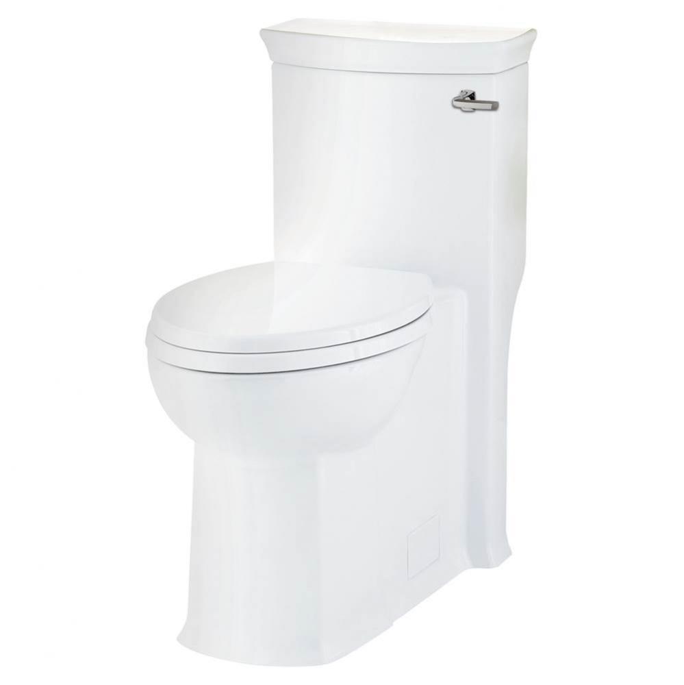 Wyatt One-Piece Chair Height Right Hand Trip Lever Elongated Toilet with Seat