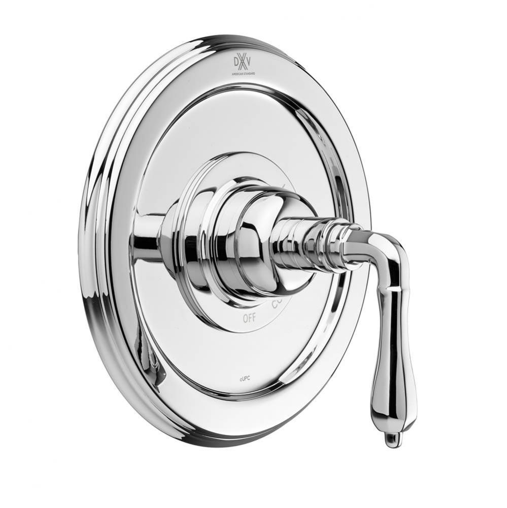 ASHBEE PRESSURE BALANCE SHOWER VALVE TRIM WITH LEVER HANDLES AND CARTRIDGE