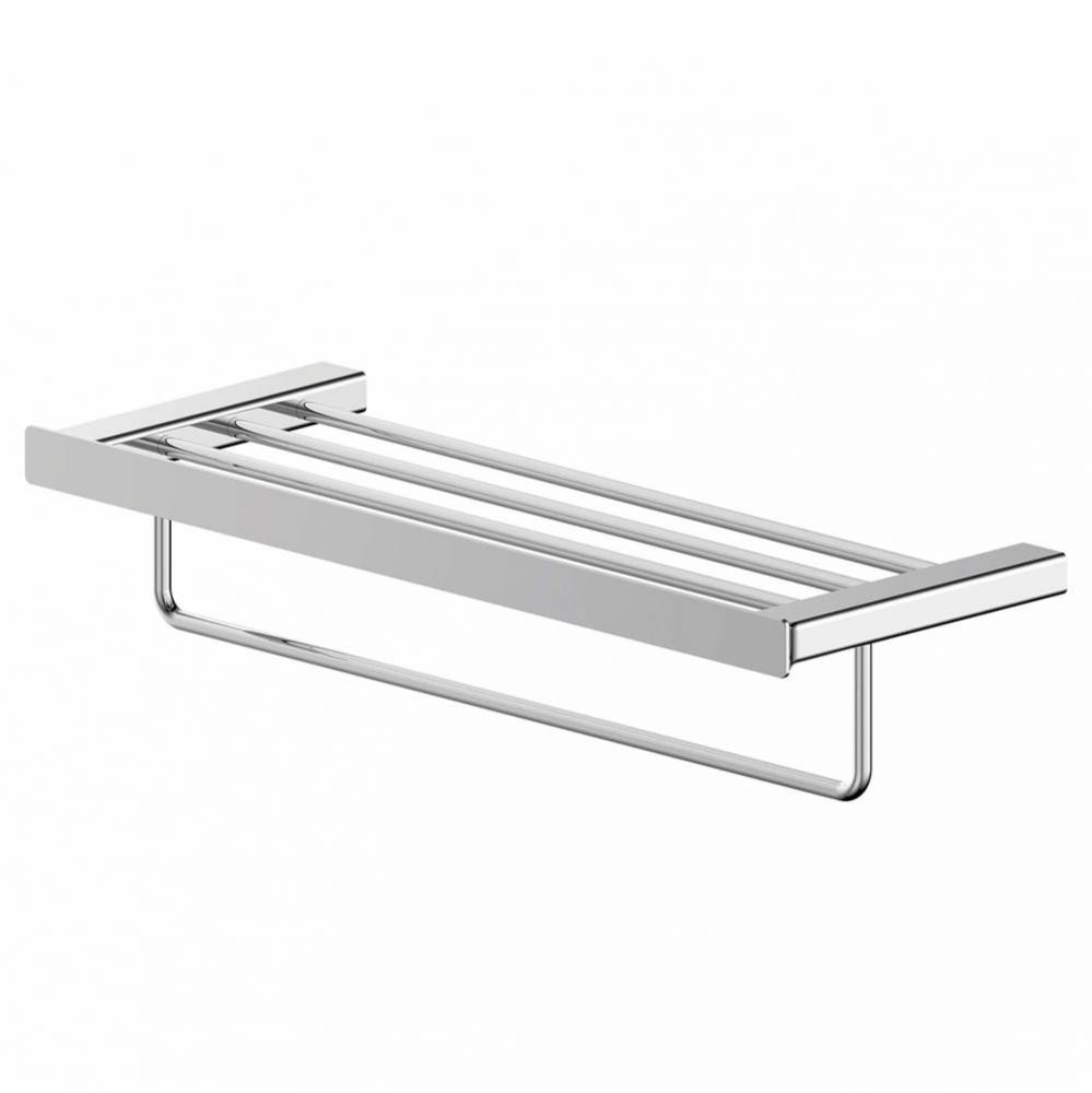 Contemporary 20 in. Towel Shelf