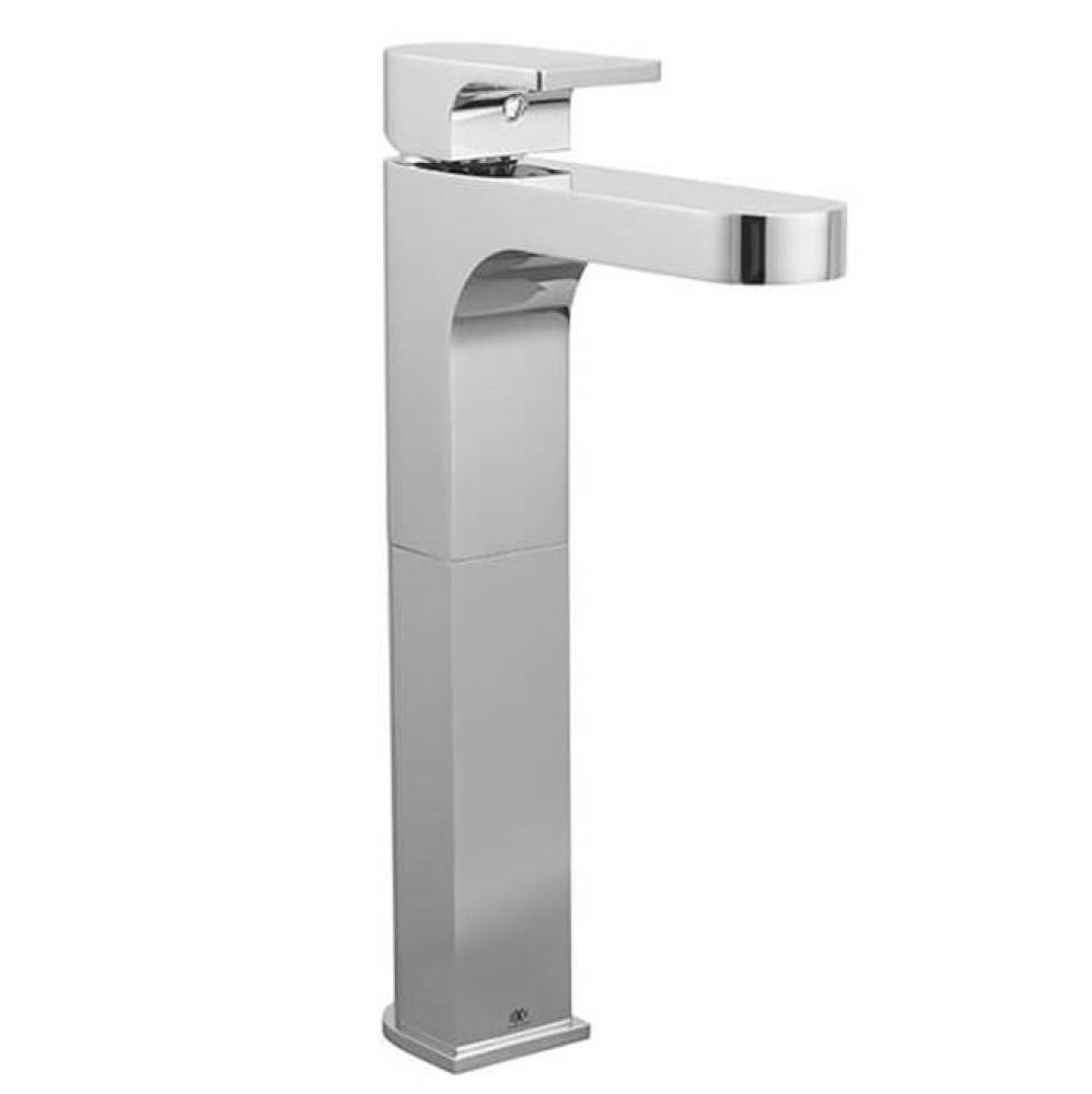 Equility® Single Handle Vessel Bathroom Faucet with Lever Handle and Grid Drain