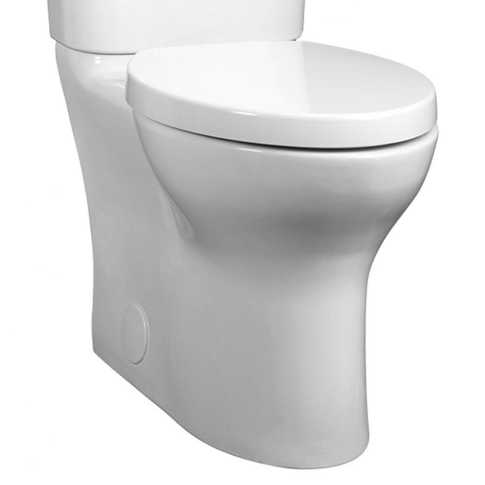 Equility® Chair Height Elongated Toilet Bowl with Seat