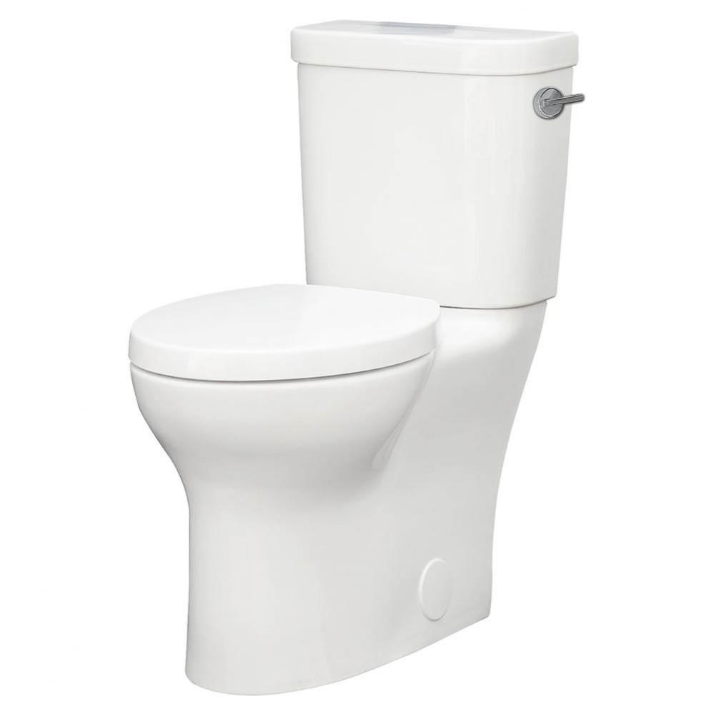 Equility Two-Piece Chair Height Right Hand Trip Lever Elongated Toilet with Seat