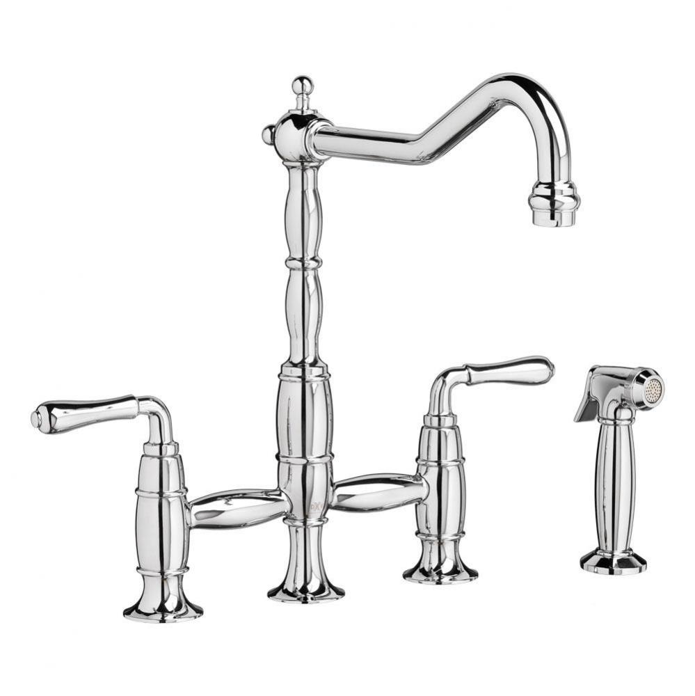 Victorian Ws Kitchen Faucet W/ Ss - Pc