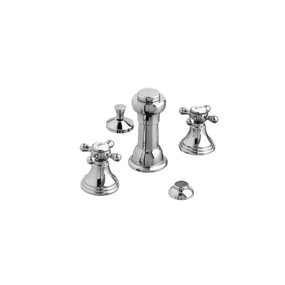 Ashbee Cross 3 Hole Bidet-Pc