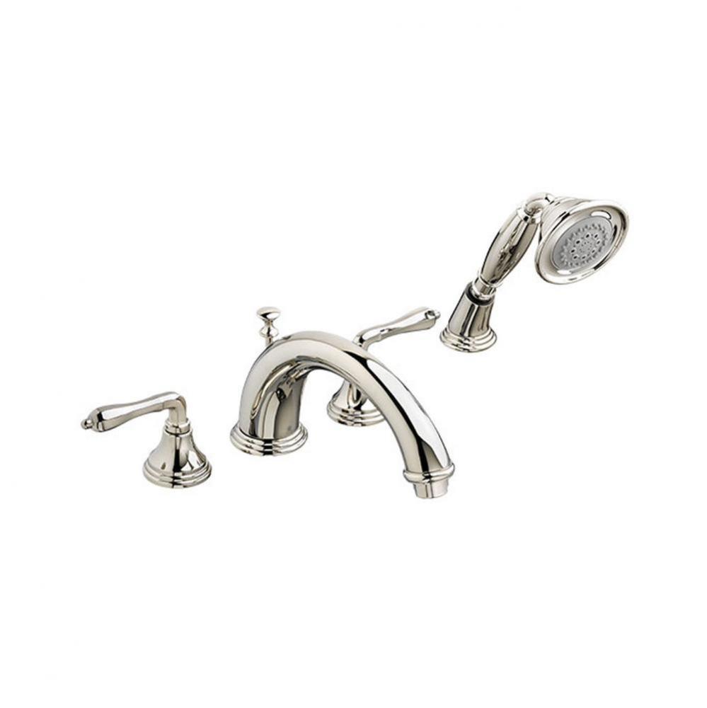 Ashbee Lever Roman Tub Set W- H/S-Pn