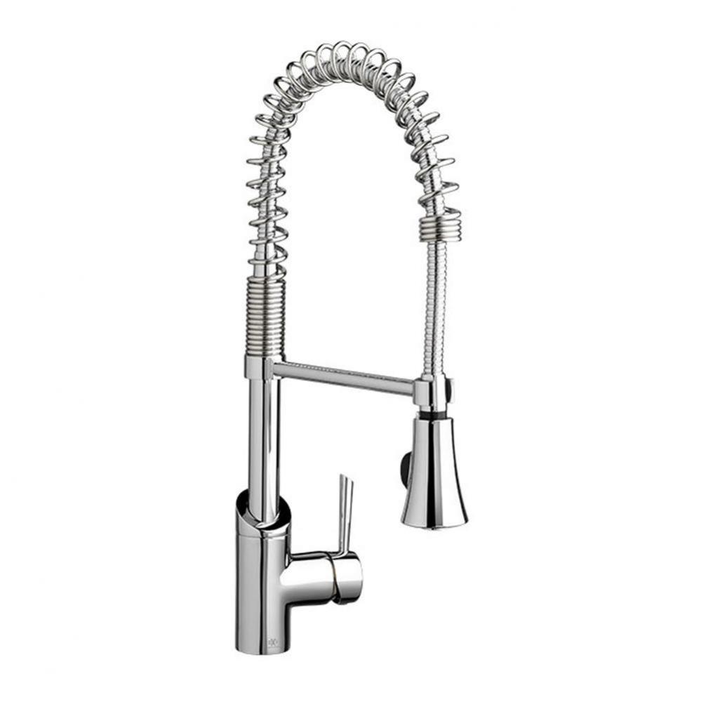 Fresno Single Handle Culinary Kitchen Faucet with Lever Handle