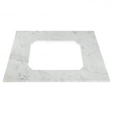 DXV D19090000.550 - Belshire 30.5In Marble Vanity Top No Hle