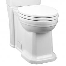 DXV D23005C000.415 - Fitzgerald® Chair Height Elongated Toilet Bowl with Seat