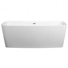 DXV D12536014.415 - 66 3/4 in. Acrylic Freestanding Bathtub