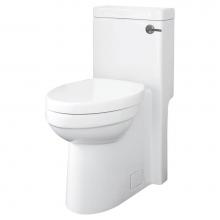 DXV D22015F102.415 - Cossu One-Piece Chair Height Right Hand Trip Lever Elongated Toilet with Seat