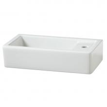 DXV D20126100.415 - Cossu® 20 in. Sink, 1-Hole with Right-Hand Drain