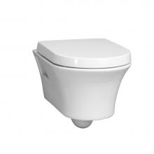 DXV D23010S000.415 - Cossu Wall-Hung Elongated Toilet Bowl with Seat