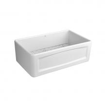 DXV D20102000.415 - Hillside® 30 in. Apron Kitchen Sink with Center Drain