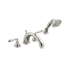 DXV D35101900.150 - Ashbee Lever Roman Tub Set W- H/S-Pn