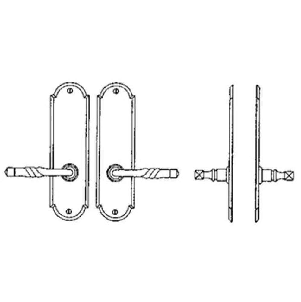 Interior Escutcheon Set - Complete single dummy