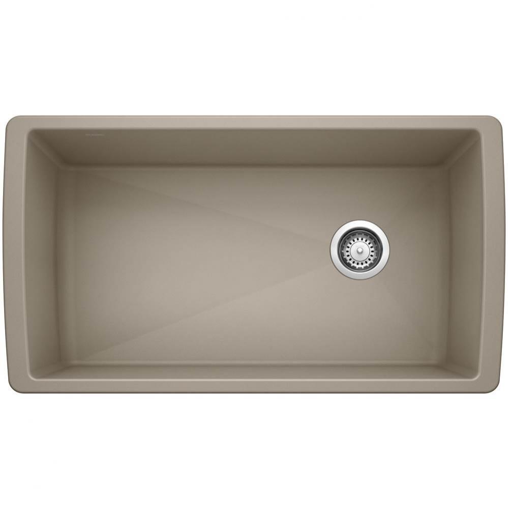 Diamond SILGRANIT 33'' Super Single Undermount Kitchen Sink - Truffle