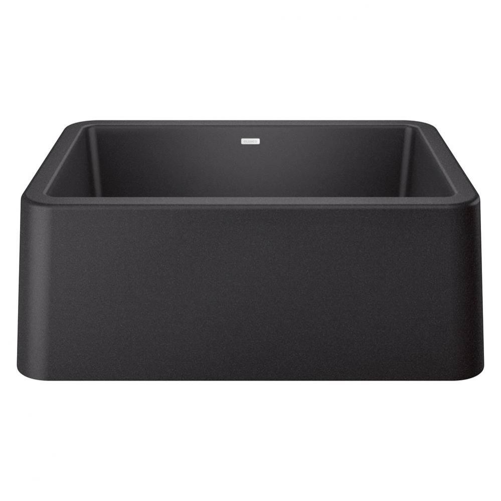 Ikon SILGRANIT 27'' Single Bowl Apron-Front Farmhouse Sink - Anthracite