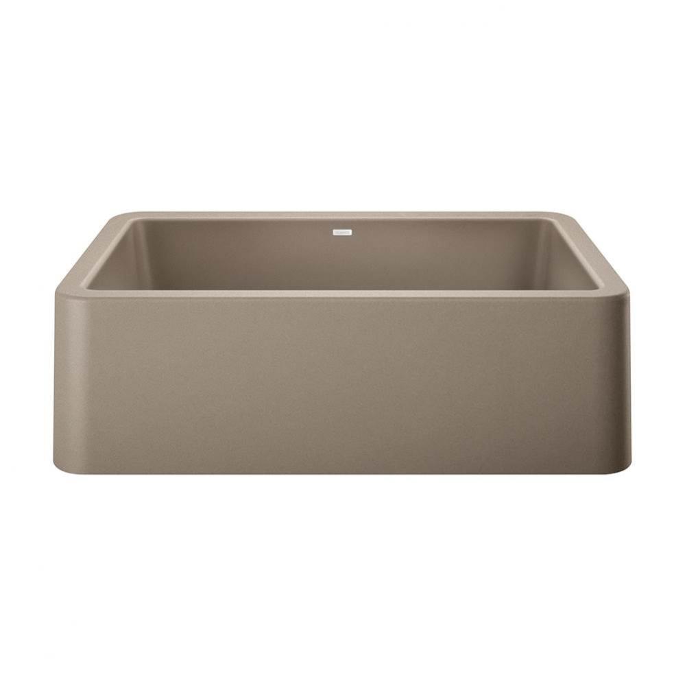 Ikon SILGRANIT 33'' Single Bowl Apron-Front Farmhouse Sink - Truffle