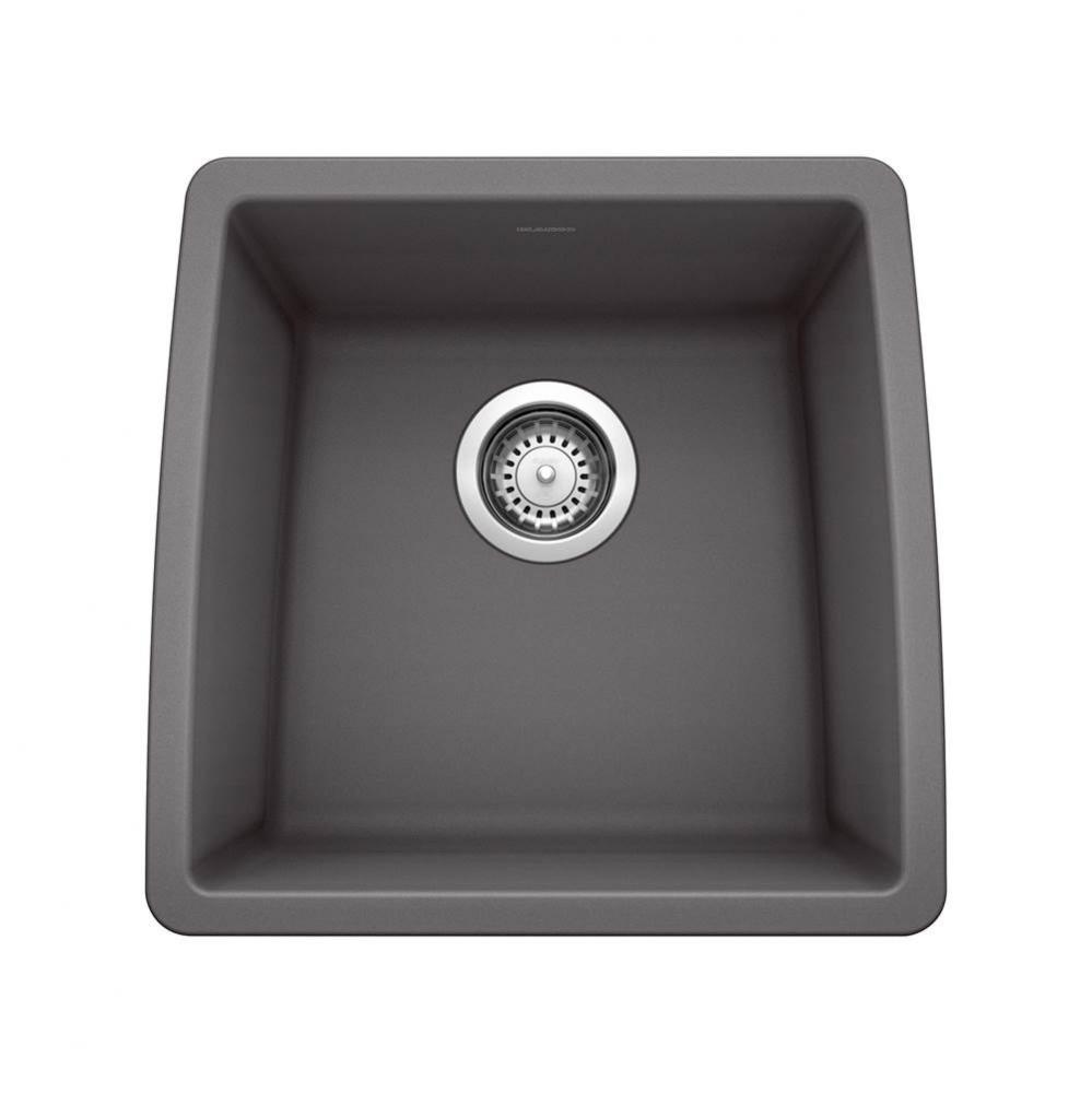 Performa SILGRANIT 17'' Undermount Bar Sink - Cinder