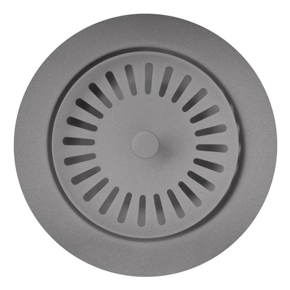 Colour Basket Strainer-Metal-Metallic Gray