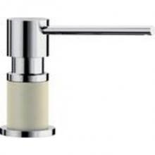 Blanco Canada 402302 - Blanco Lato Soap Dispenser, Chrome/Biscuit