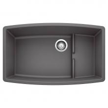 Blanco Canada 401420 - Performa Cascade SILGRANIT 32'' Single Bowl Undermount Kitchen Sink with Colander - Cind