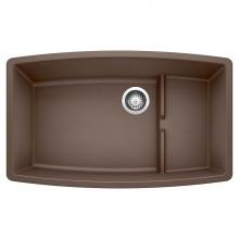 Blanco Canada 400887 - Performa Cascade SILGRANIT 32'' Single Bowl Undermount Kitchen Sink with Colander - Cafe
