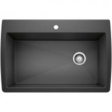 Blanco Canada 400069 - Diamond SILGRANIT 33.5'' Super Single Dual Mount Kitchen Sink - Anthracite