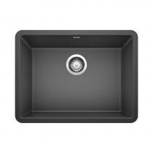 Blanco Canada 401879 - Precis SILGRANIT 24'' Single Bowl Undermount Kitchen Sink - Anthracite