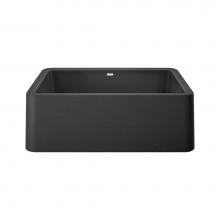 Blanco Canada 401831 - Ikon SILGRANIT 30'' Single Bowl Apron-Front Farmhouse Sink - Anthracite