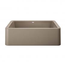 Blanco Canada 402129 - Ikon SILGRANIT 33'' Single Bowl Apron-Front Farmhouse Sink - Truffle