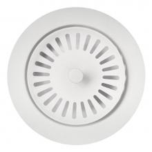Blanco Canada 240319 - Color-Coordinated Metal Basket Strainer - White