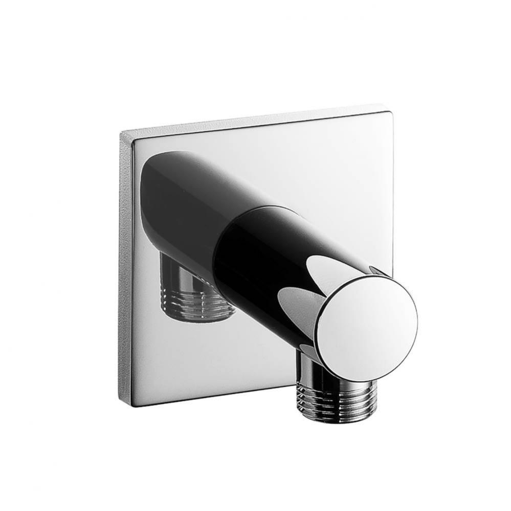 Wall Outlet 1/2'' Square Chrome
