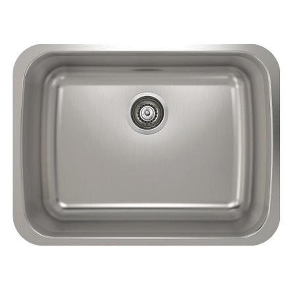 ProInox E200 sink undermount, single 23X17X9