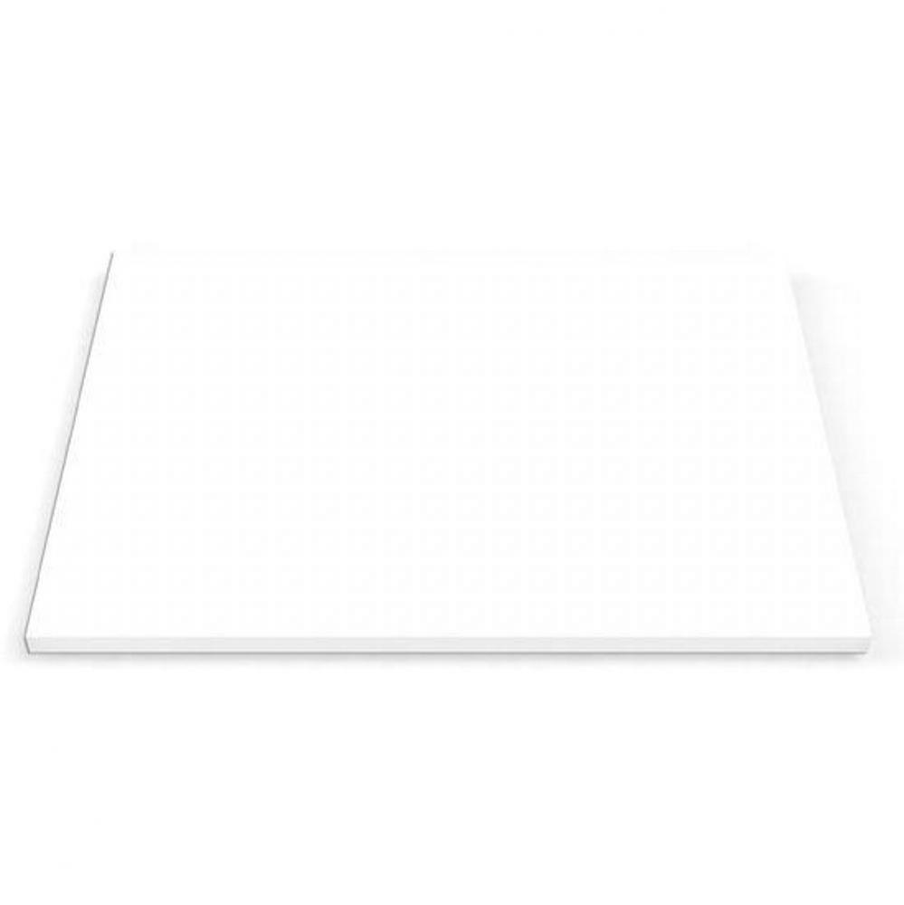 Cutting board for ProInox H0 and H75 sink, white HDPE, 12X16-1/2X3/4