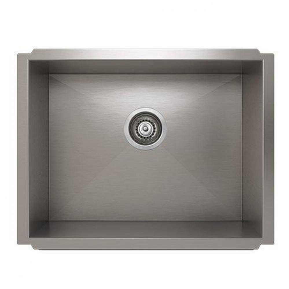 ProInox H0 sink undermount, single 21X16X10