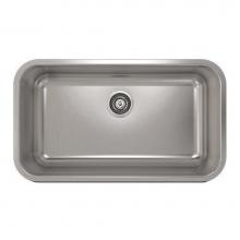 Pro Chef IE200-UE-30179 - ProInox E200 sink undermount, double L4X16X9 R14X16X9