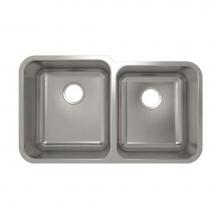Pro Chef IE200-UR-31189 - ProInox E200 sink undermount, double L15X17X9 R14X16X8