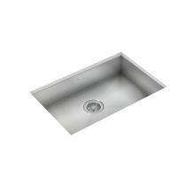 Pro Chef IH0-US-27186 - ProInox H0 ADA sink undermount, single 25X16X5,5