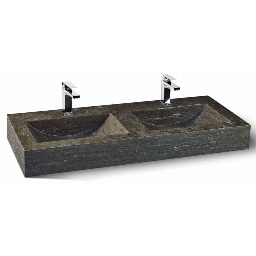 Stone Sink 48 in - Double -